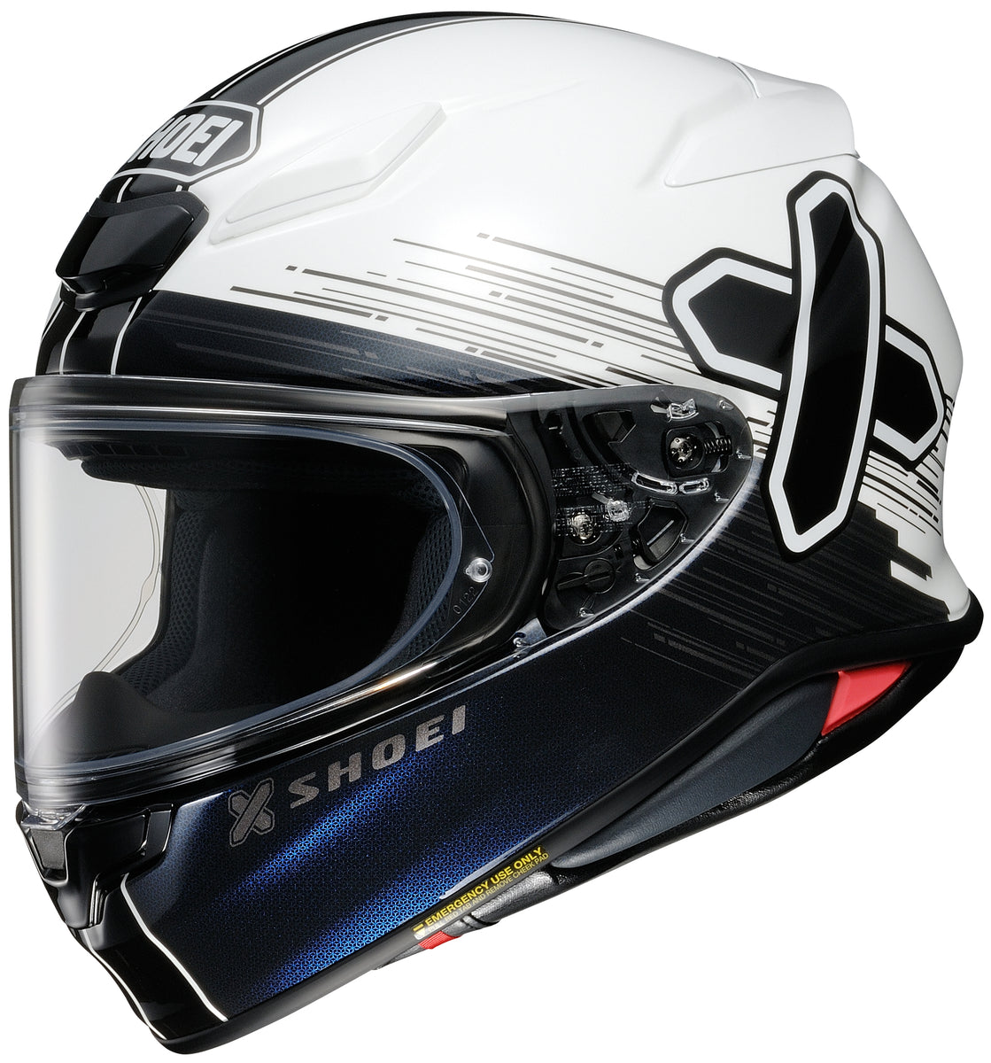 Shoei RF-1400 Ideograph Helmet Medium TC-6 White / Black