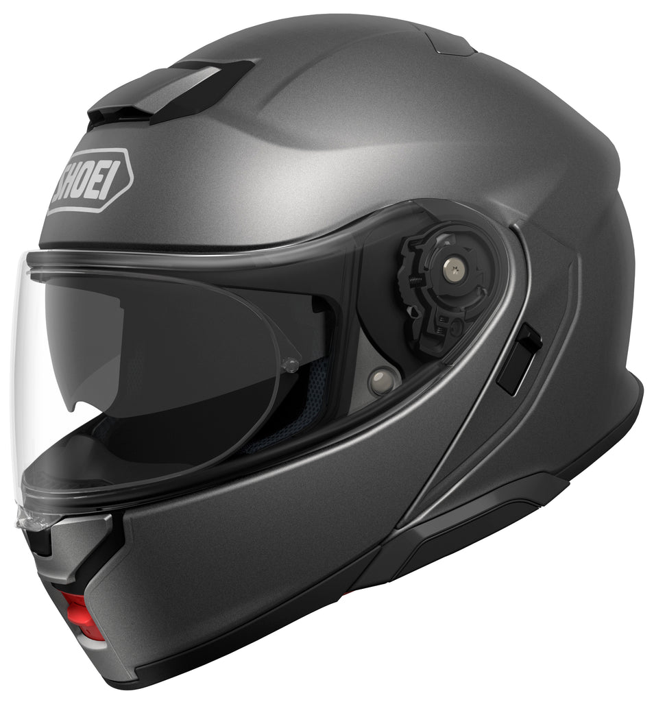 Shoei Neotec 3 Modular Bluetooth Helmet Anthracite Metallic SRL 3 Installed
