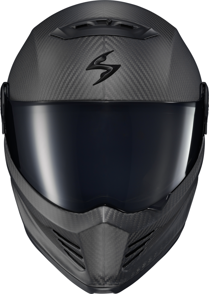 helmet scorpion covert Scorpion Covert FX Carbon Full-Face Helmet Matte Black XS