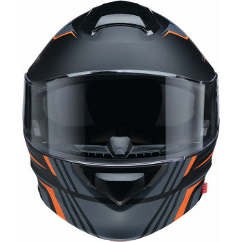 HI-L R ソルティック H8 ラウンドフェイサー 「太陽の牙ダグラ… Z1R Solaris 2.0 Modular Bluetooth Helmet Slater Orange