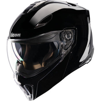 Icon Threshold Modular Helmet Gloss Black