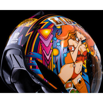ICON Domain Helmet - Lucky Lid 4 - Red ICON Domain Helmet - Lucky Lid 4 - Red