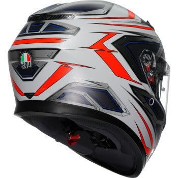 AGV K3 Space Matte White/Red Fluo Helmet L AGV K3 Space Matte White/Red Fluo Helmet L