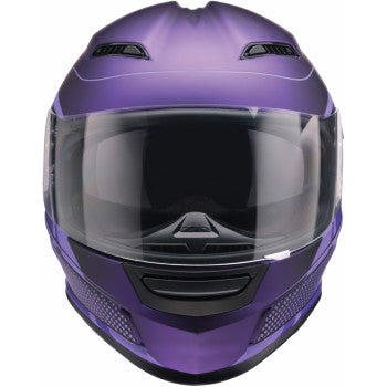Z1R Jackal Full Face Bluetooth Helmet Dark Matter Purple