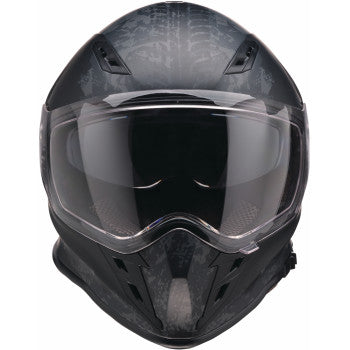 demon motorcycle helmets Z1R Nemesis Full Face Helmet Speed Demon Black