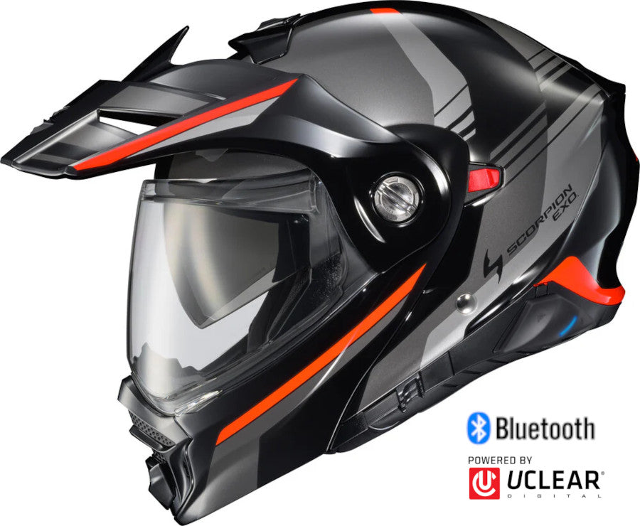 EXO-AT960 Modular Helmet Monk Black/Red XL