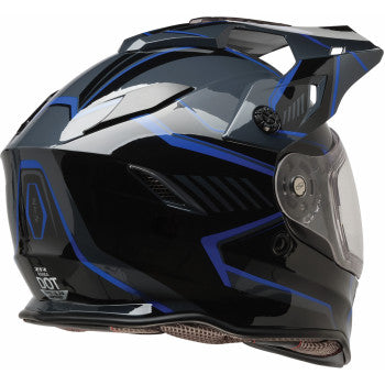 ヒーロー2Lサイズ Z1R Range 2.0 Dual Sport Helmet Voyager Black/Blue – HelmetCountry.com