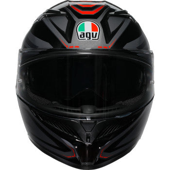 agv k3 bat black/gunmetal helmet SV Union Garage density EPS AGV K3 Helmet - Matte
