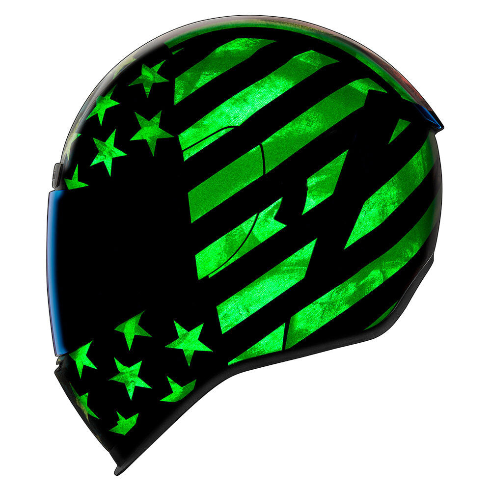 Icon Airform Full Face Helmet Old Glory Icon Airform Full Face Helmet Old Glory