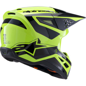 Alpinestars SM3 Heat Helmet Large / Gloss Yellow Fluo/Black