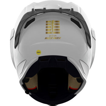 icon airflite white helmet ICON Ultraflite Rizz Rizz Helmet M White