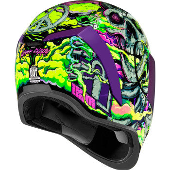 icon airform ritemind glow helmet Icon Airform Helmet - Hippy Dippy - Purple