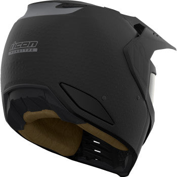 icon airmada helmet black ICON Elsinore Helmet - Monotype - Black