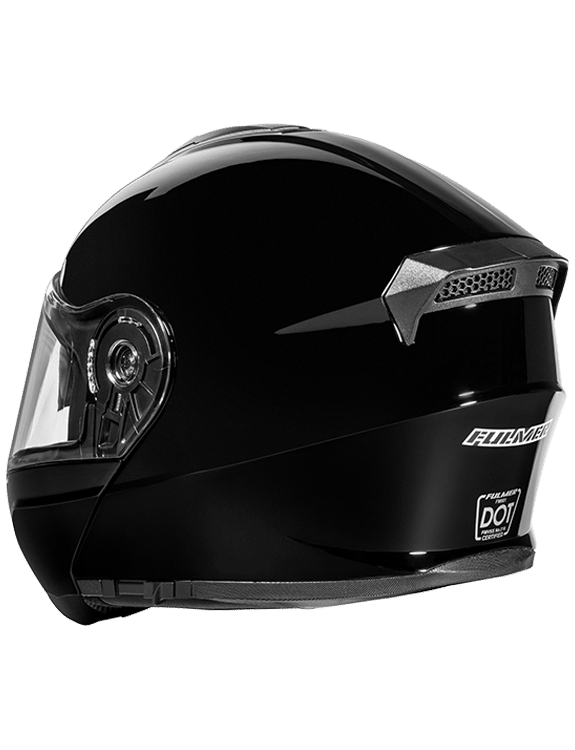 fulmer motorcycle helmet face shields Fulmer 901 SV Modular Helmet Gloss Black Medium