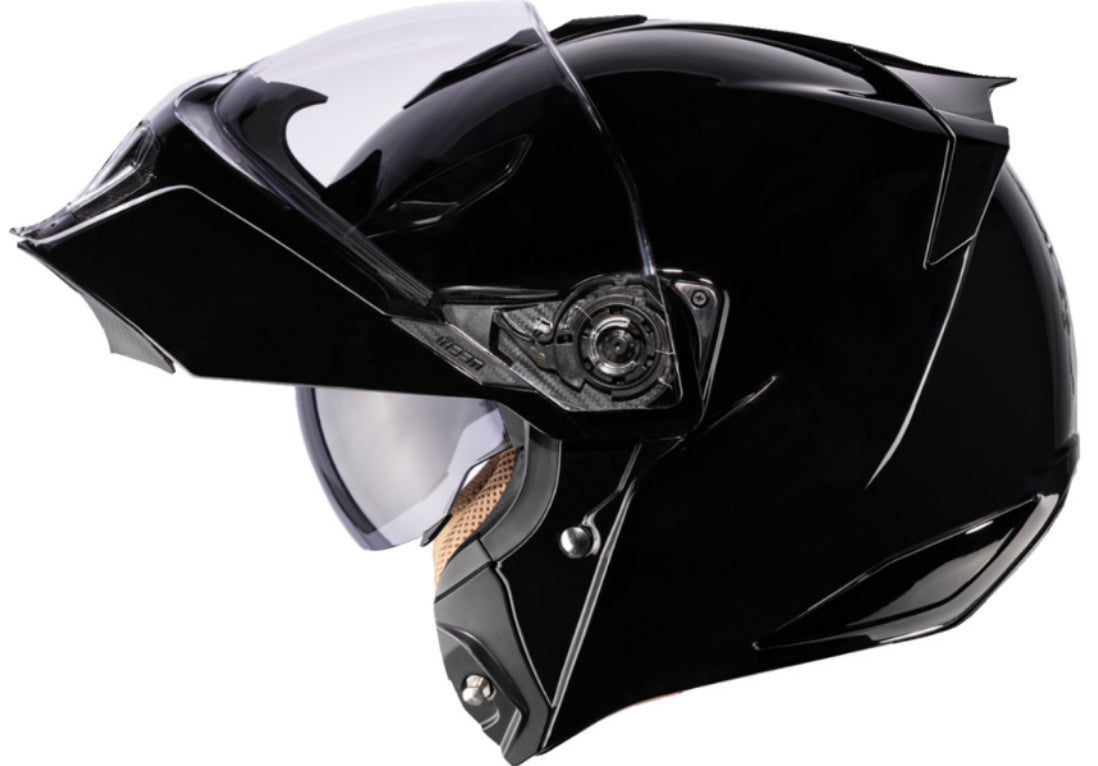 Icon Threshold Modular Helmet Gloss Black