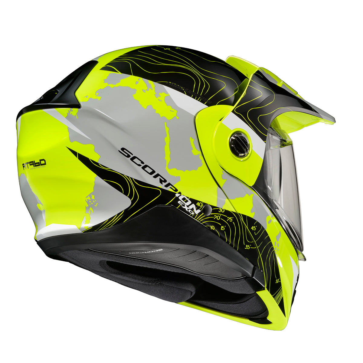 hi viz scorpion helmet EXO-R710 Transect Hi-Viz  Motorangutan The EXO Scorpion EXO EXO-AT960 Cold Weather