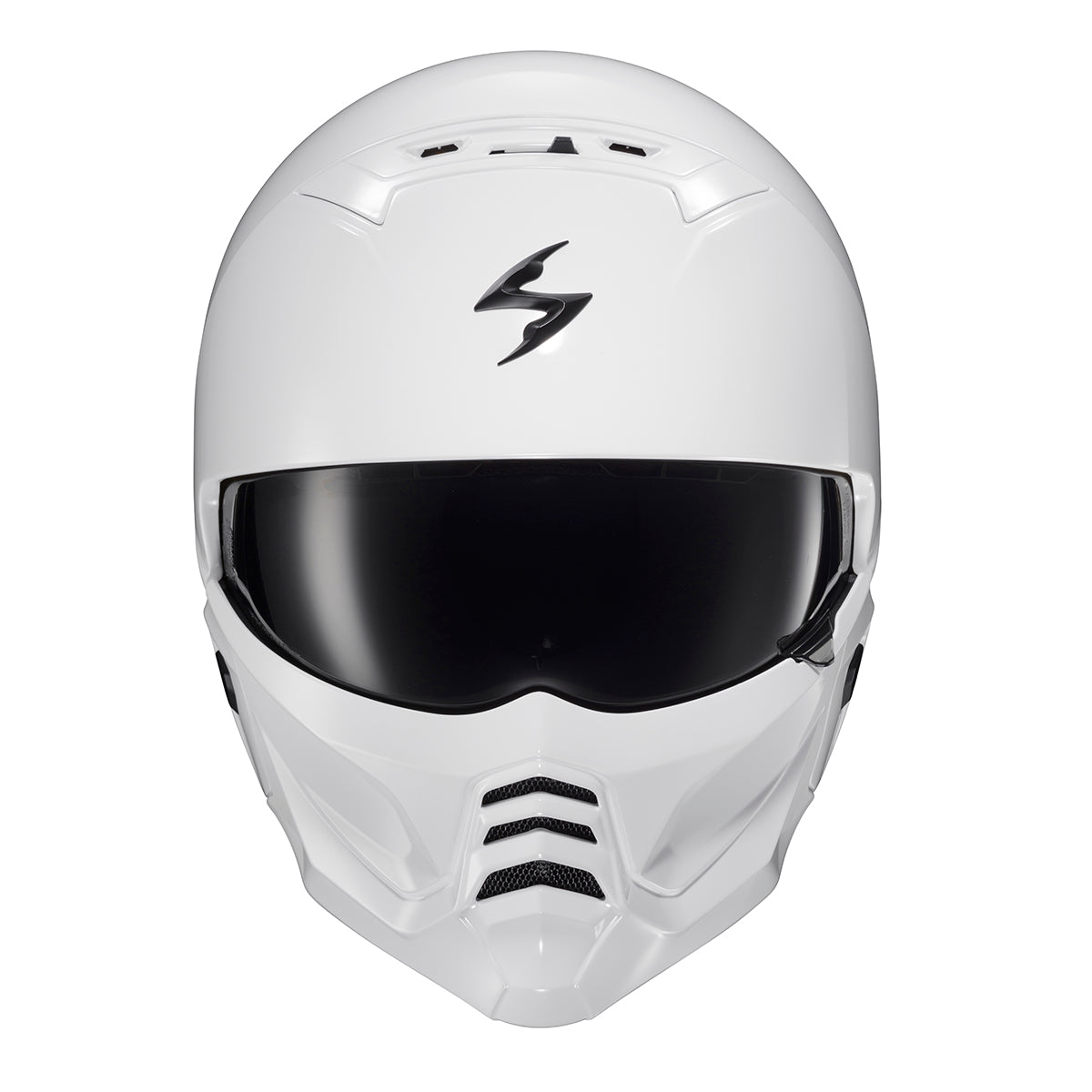 Scorpion EXO CV2-0055 Covert 2 Open-Face Helmet Gloss White LG