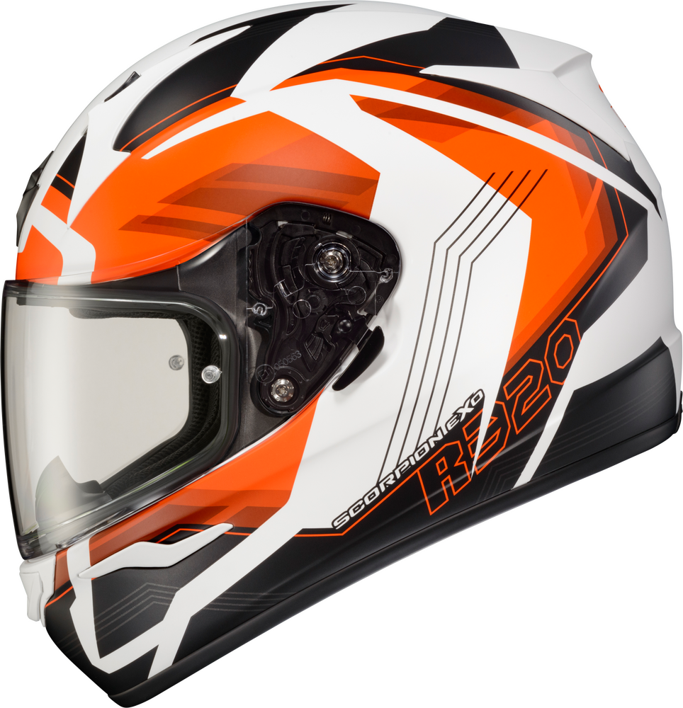 Scorpion EXO-R320 Full Face Helmet Hudson Orange Size 2XL