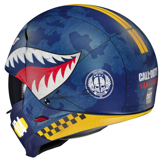 fighter pilot motorcycle helmet dot HJC i20 Helmet Call Of Duty Vanguard Small