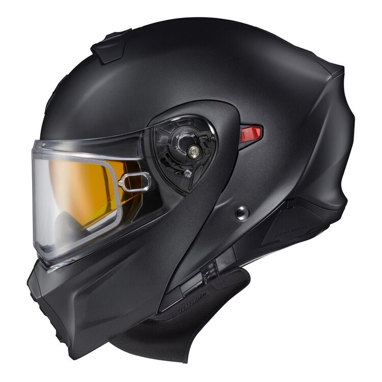 exo 750 scorpion helmet EXO-GT930 Cold Weather Helmet Matte Black (Electric) S