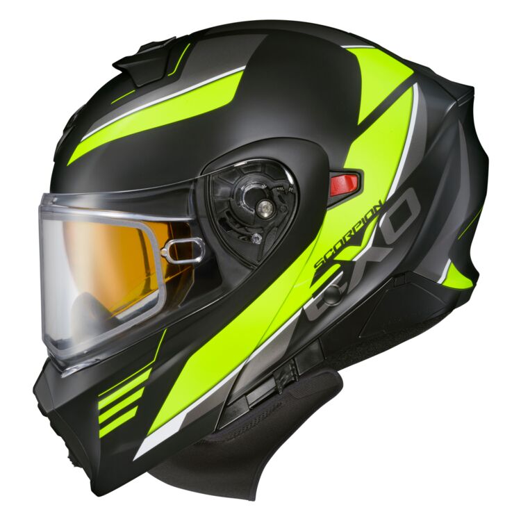 exo 750 scorpion helmet EXO-GT930 Cold Weather Helmet Modulus (Electric) Hi-Vis / 2XL
