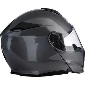 bluetooth motorcycle helmet silver Z1R, Z1R Solaris Modular Helmet - Dark Silver