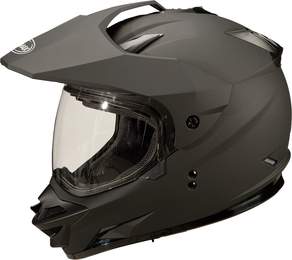 GMAX GM-11 Dual-Sport Helmet Matte Black Large