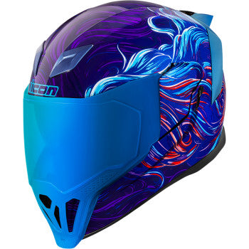 Icon Airflite Betta Graphic Blue Full Face Helmet