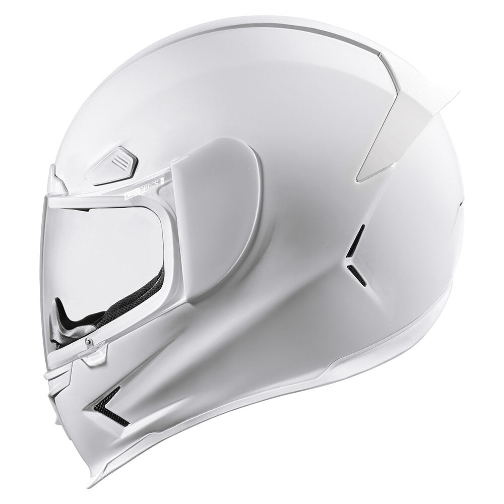 icon helmet white