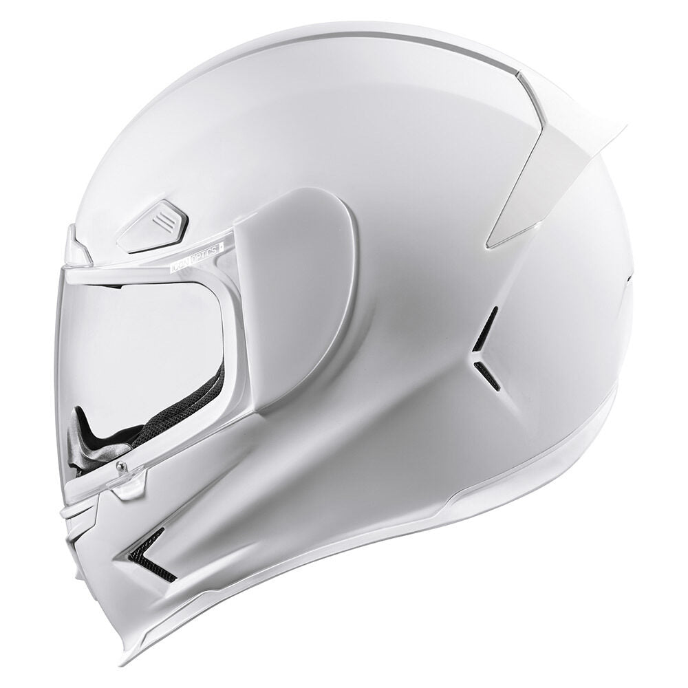 icon airframe helmet parts Icon Airframe Pro Gloss White Full Face Helmet – HelmetCountry.com