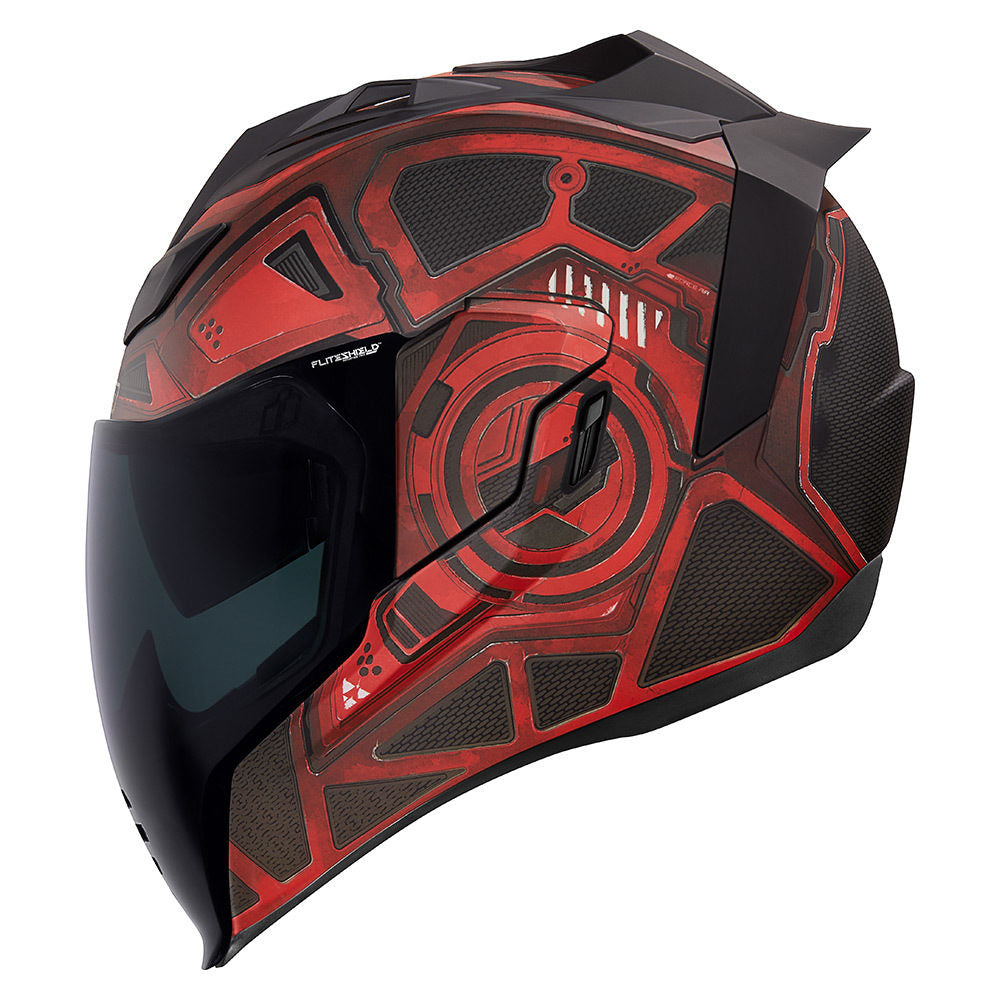 Icon Airflite Helmet Blockchain Red