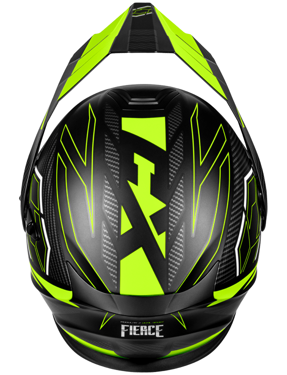 castle motorcycle helmets Castle X CX950 V2 Modular Snow Helmet Fierce Matte Black Hi Vis 3XL