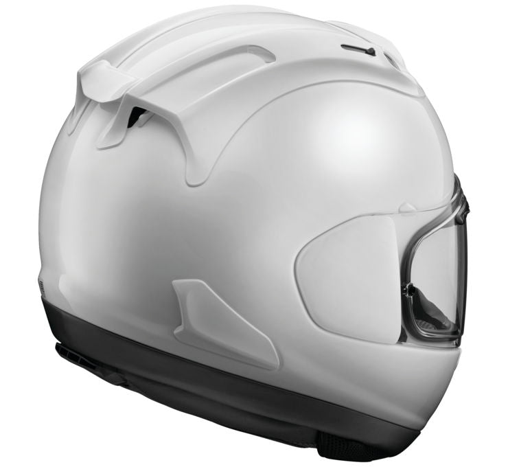 arai corsair-x black full face helmet white Arai Corsair-X Solid Helmet Small White