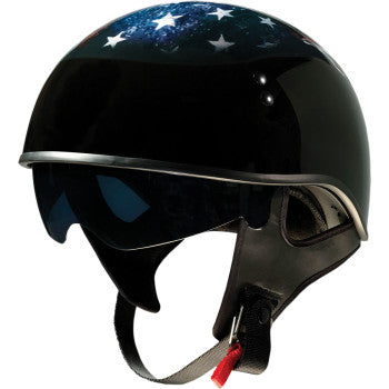 Z1R Vagrant Half Motorcycle Helmet Black Z1R Vagrant Half Motorcycle Helmet Black