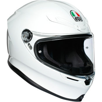 agv k6 photochromic visor AGV K6 S Helmet - White