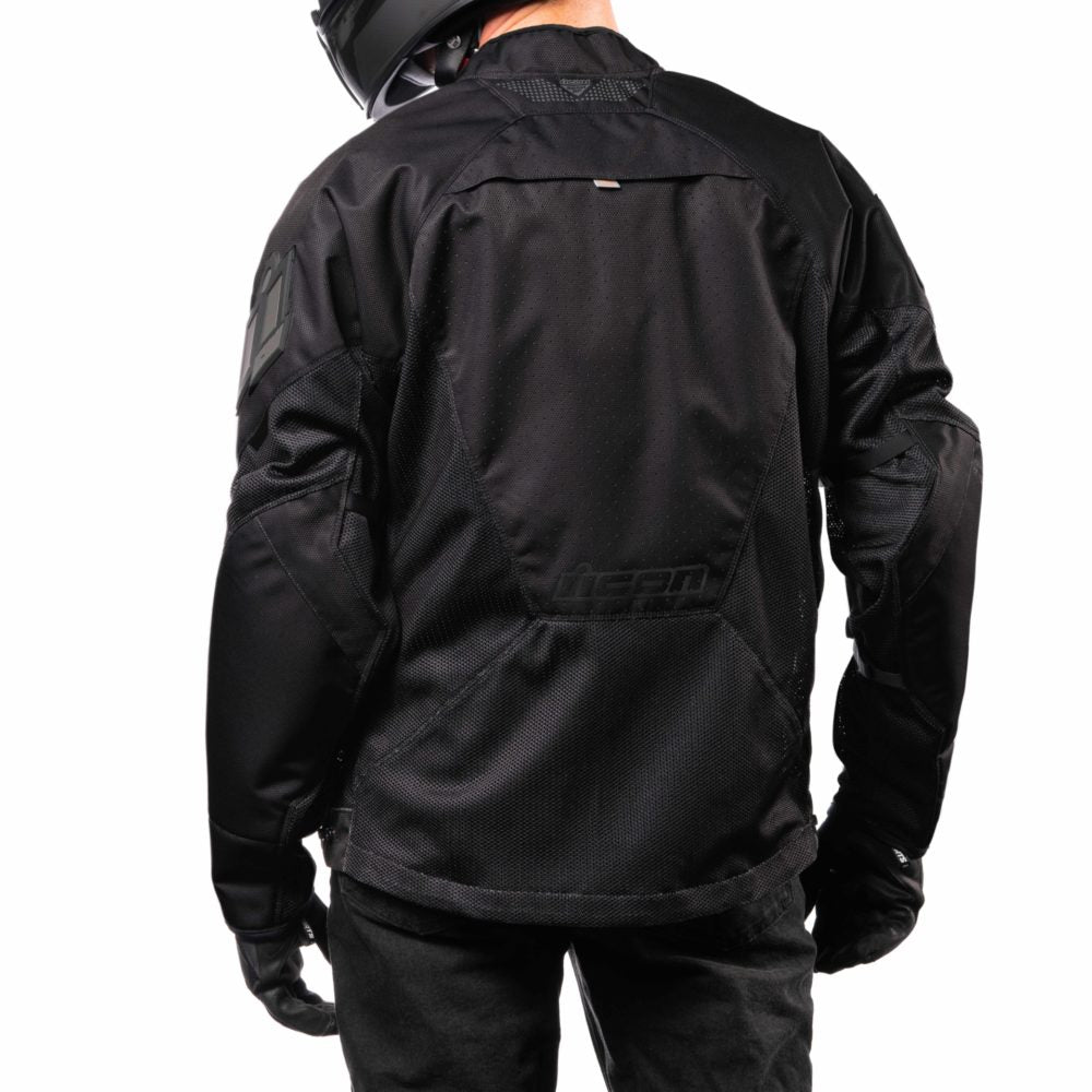 Icon Mesh AF Motorcycle Jacket Black