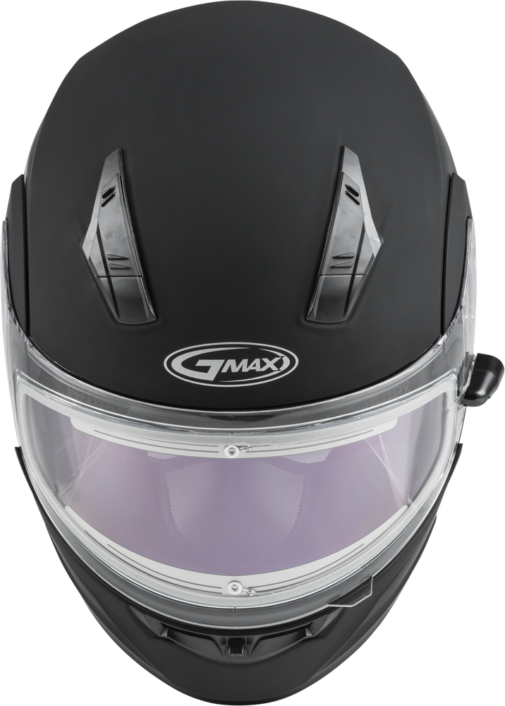 Gmax MD04 Modular Snow Helmet Matte Black Electric Shield