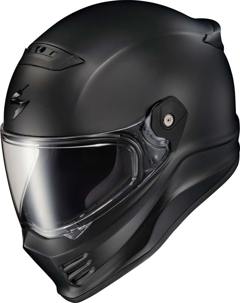 scorpion covert helmet vs harley pilot Scorpion EXO Covert FX Full Face Helmet Matte Black / XL