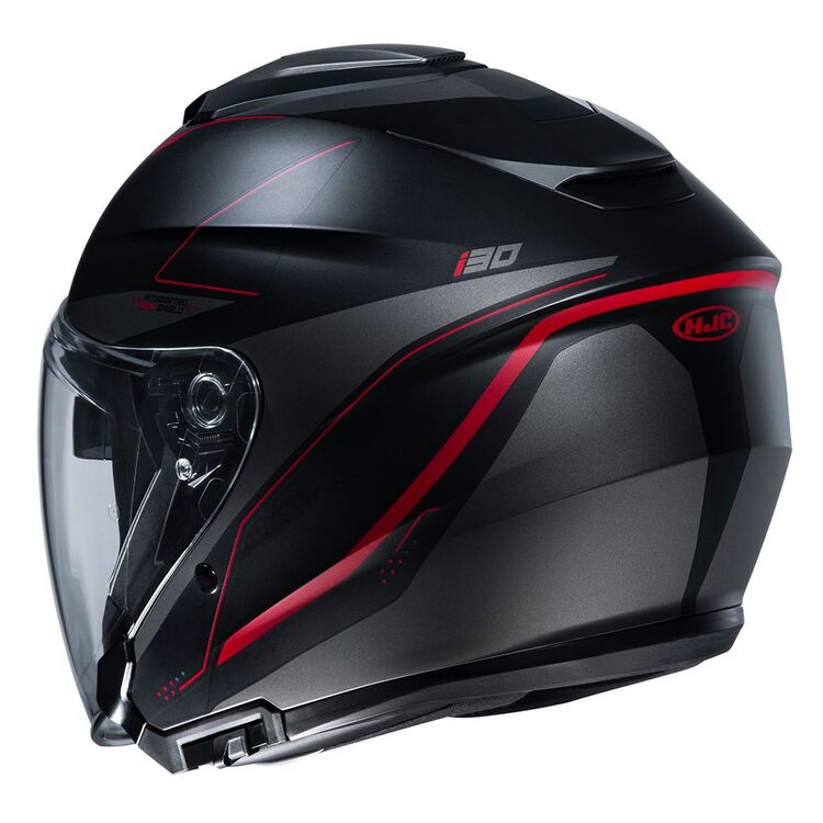HJC i30 Open Face Helmet Slight Graphic MC-1SF Red