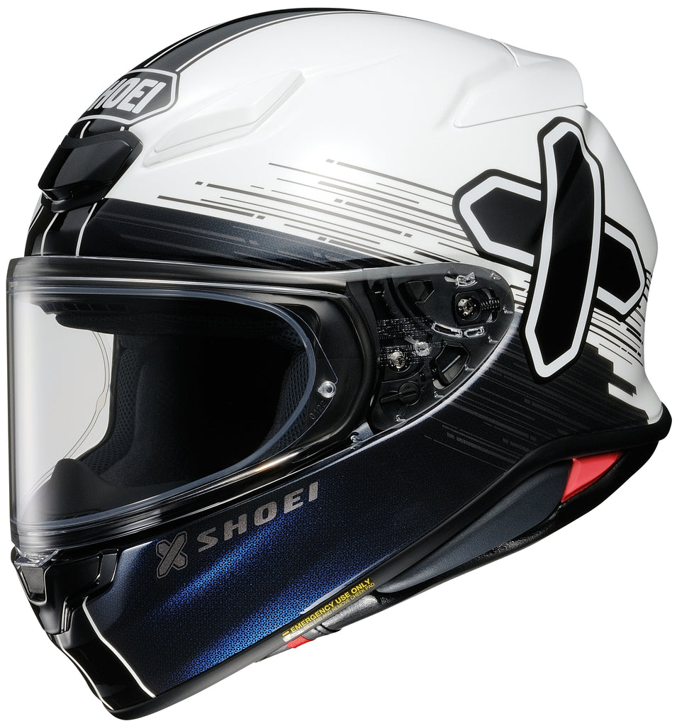 Shoei RF-1400 Ideograph Helmet Medium TC-6 White / Black Shoei RF-1400 Ideograph Helmet Medium TC-6 White / Black