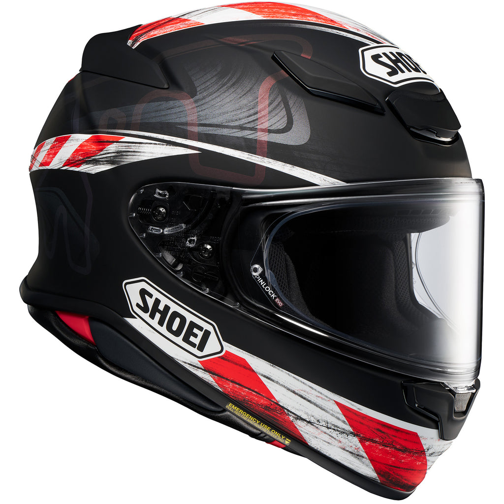 Shoei RF-1400 Full Face Helmet Knee Down Tc-5