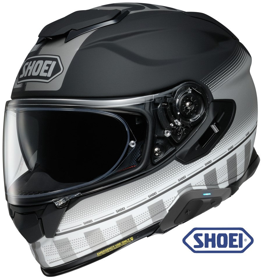 Shoei GT-Air II Full Face Helmet Tesseract TC-5 SRL Bluetooth Installed