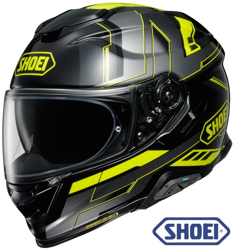 Shoei GT-Air II Full Face Helmet Aperture TC-3  SRL Bluetooth Installed