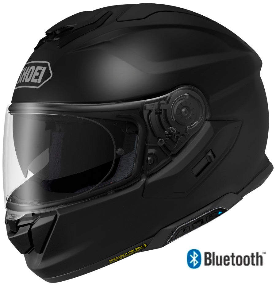 Shoei GT-Air 3 Full Face Bluetooth Helmet Matte Black SRL 3 Installed