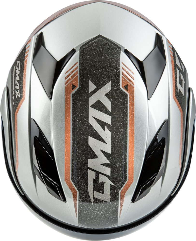 Gmax MD-01S Modular Helmet Volta Graphic Grey/Black/Copper Metallic