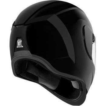 Icon Airform Bluetooth Full Face Helmet Gloss Black