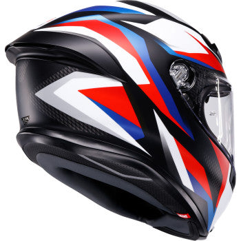 AGV K6 Full Face Helmet  Timewarp Matte Black/Red/Blue