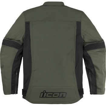 Icon Slabtown Motorcycle Jacket Green