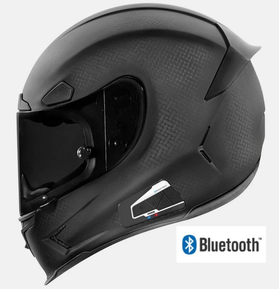 Icon Airframe Pro Ghost Carbon Full Face Bluetooth Helmet