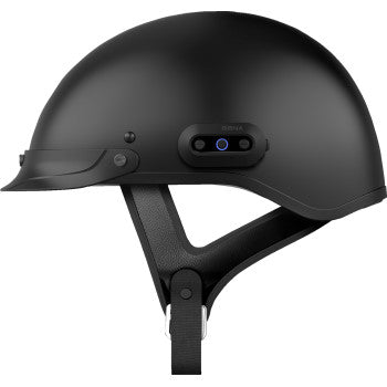 Sena Cavalry 2 Matte Black Bluetooth Half Helmet